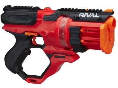 NERF НЁРФ РАЙВАЛ. Бластер Раундхаус Красный