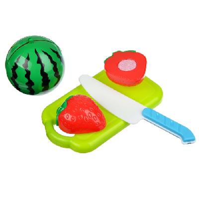 ИГРОЛЕНД Набор продуктов для резки с липучкой, 6 пр., пластик, 20х30х5см, 7 дизайнов от интернет-магазина Континент игрушек