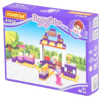 Конструктор Классик "Подружки-8" 88 элементов от интернет-магазина Континент игрушек