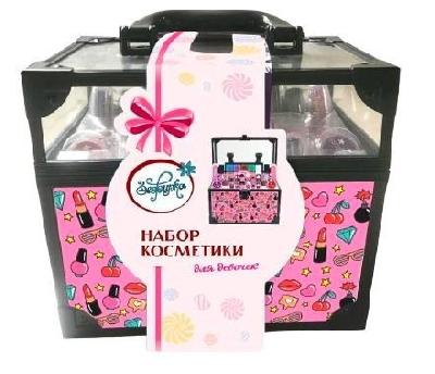 Зефирка "романтическая" серия. Набор декоративной косметики в кейсе "Чемоданчик стилиста" от интернет-магазина Континент игрушек