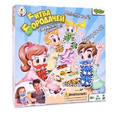 Игра настольная "Битва Бородачей" 26,7*26,7*6 см от интернет-магазина Континент игрушек
