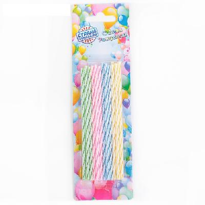 Свечи в торт Коктельные ( набор 24 шт.) от интернет-магазина Континент игрушек