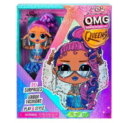 Кукла LOL Surprise OMG Queens Runway Diva with 20 Surprises / серия Королевы - Ранвэй Дива 579892EUC