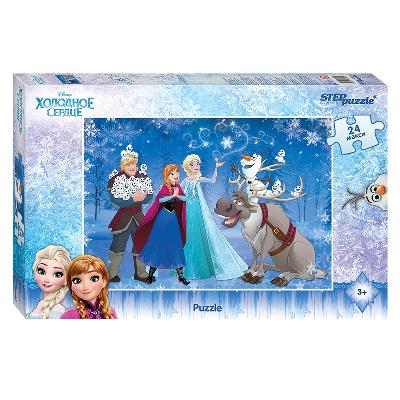 Пазлы maxi 24 Холодное сердце (Disney) от интернет-магазина Континент игрушек