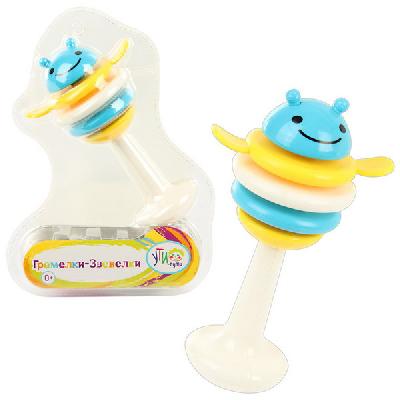 Погремушка гремелка Пчелка 14,2х6х20,6 см.