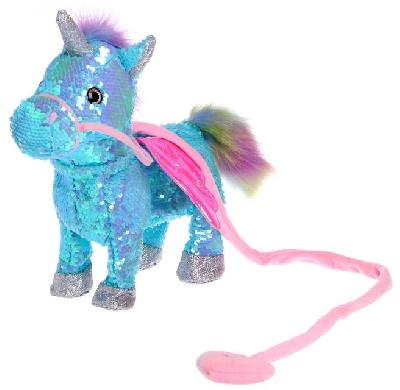 Интерактивная игрушка «Милый Единорог» с блёстками, ходит, поёт песенку от интернет-магазина Континент игрушек
