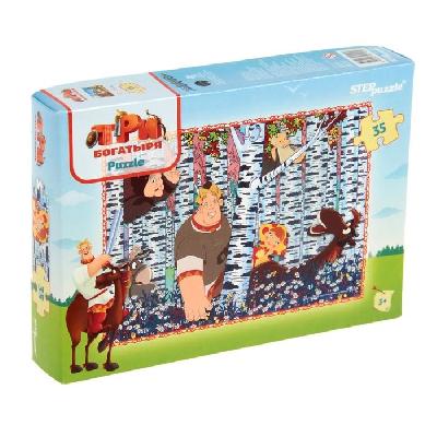 Пазлы "Три богатыря" 35 эл. от интернет-магазина Континент игрушек