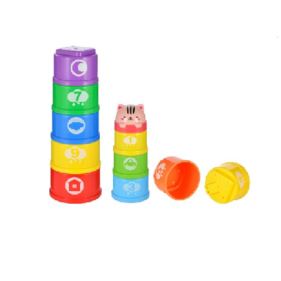 Пирамидка-формочки "Добрый кот"