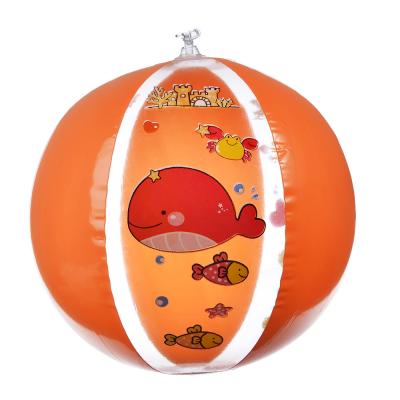 SILAPRO Мяч пляжный надувной 38 см, Морской мир