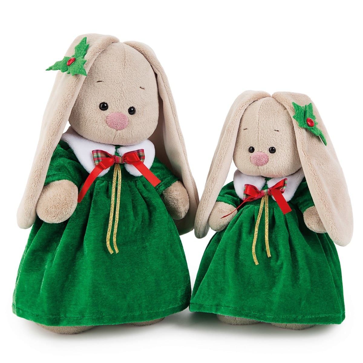 Зайка Ми в рождественском платье 32 см от интернет-магазина Континент игрушек