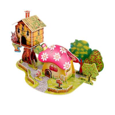 Конструктор 3D "Сказочный замок" от интернет-магазина Континент игрушек