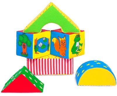Кубики Мякиши Домики 054 054 от интернет-магазина Континент игрушек