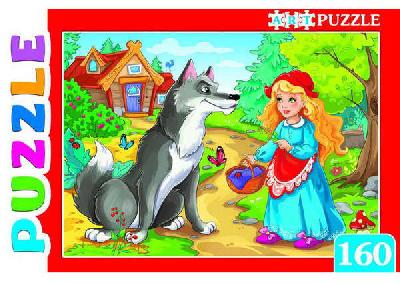 Artpuzzle. Пазлы 160 элементов. КРАСНАЯ ШАПОЧКА от интернет-магазина Континент игрушек