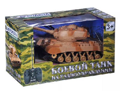 Танк на радиоуправлении, движение, свет, звук от интернет-магазина Континент игрушек