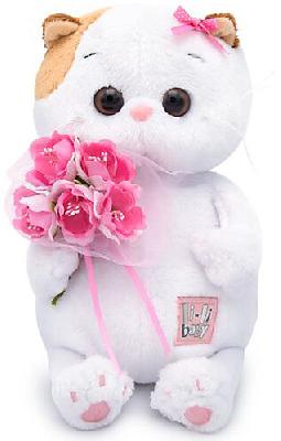 Ли-Ли baby с букетом от интернет-магазина Континент игрушек