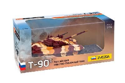 Модель сборная Танк Российский ракетно-пушечный танк Т-90С от интернет-магазина Континент игрушек