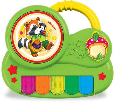 Крошка Енот (Пианино с огоньками)