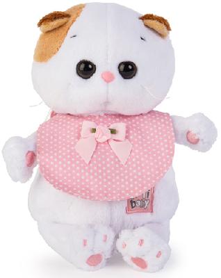 Ли-Ли baby в розовом слюнявчике от интернет-магазина Континент игрушек