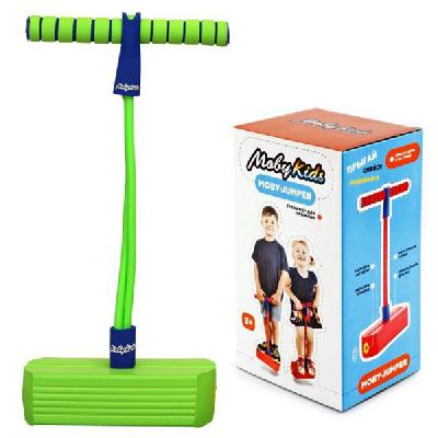 MobyJumper. Тренажер для прыжков со звуком, зеленый