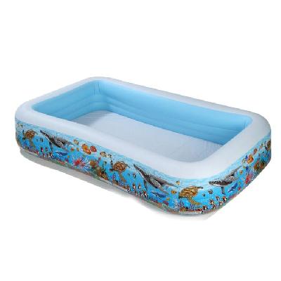 Семейный надувной бассейн «Морское дно», 305 х 183 х 56 см, от 6 лет, 58485NP INTEX