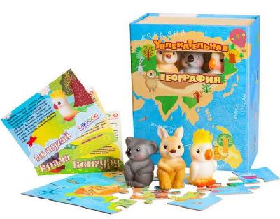 Игра настольная. Увлекательная география.  от интернет-магазина Континент игрушек