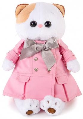 Ли-Ли в розовом плаще с серым бантиком 24 см от интернет-магазина Континент игрушек