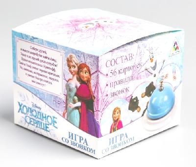 Игра на скорость и внимание со звонком "Холодное сердце", Холодное сердце от интернет-магазина Континент игрушек