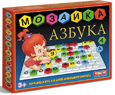Мозаика "Азбука" от интернет-магазина Континент игрушек