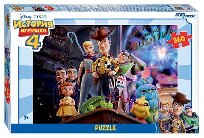 Пазлы 360 История игрушек - 4 от интернет-магазина Континент игрушек