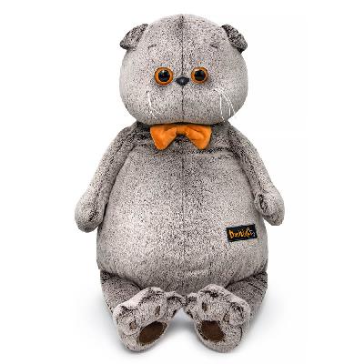 Кот Басик с бархатным бантом 47 см мягкая игрушка от интернет-магазина Континент игрушек