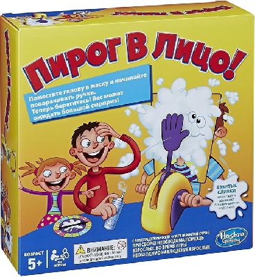 Игра настольная "Пирог в лицо" от интернет-магазина Континент игрушек