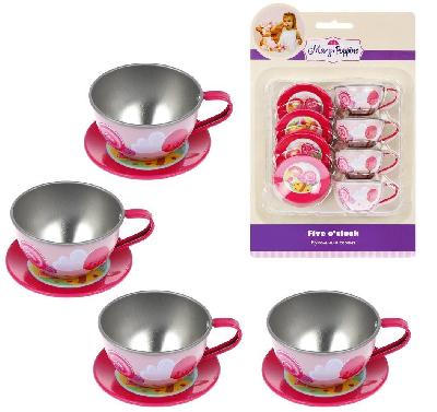 Набор металлической посуды Карамель, 8 предметов от интернет-магазина Континент игрушек