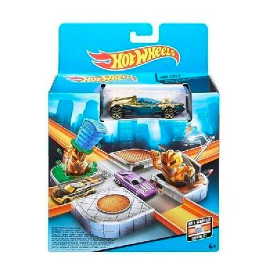 Игрушка HOT WHEELS "Базовые трюковые трассы от интернет-магазина Континент игрушек
