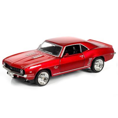 Машина металлическая RMZ City 1:32 Chevrolet Camaro SS (1969), инерционная, цвет красный металлик от интернет-магазина Континент игрушек
