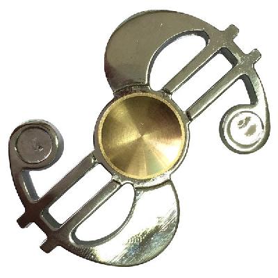 Спиннер в форме доллара, металлический 10,5х2х7,5 см от интернет-магазина Континент игрушек