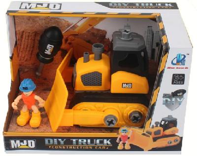 Машинка-конструктор Собери сам "Спецтехника. Трактор", 26х15,5х18 см от интернет-магазина Континент игрушек