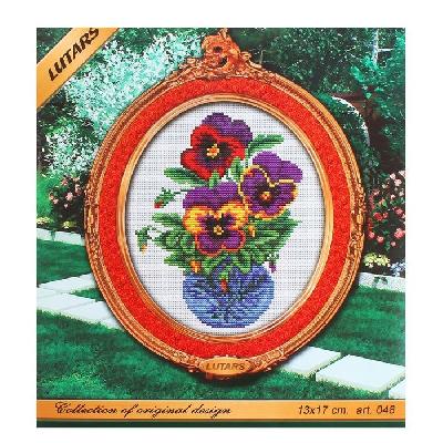 Д\вышивания Анютины глазки от интернет-магазина Континент игрушек