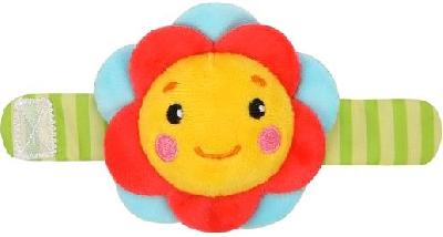 Погремушка на руку "Цветочек простой"