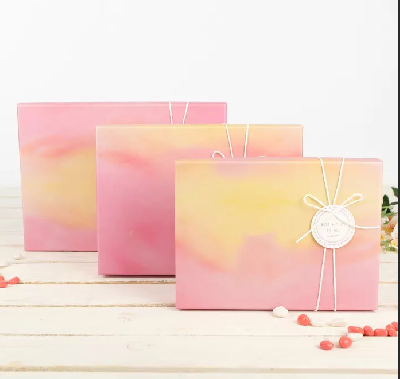 Набор коробок 3 в1, "Розовый закат"-3 от интернет-магазина Континент игрушек