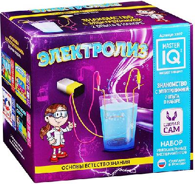 Набор для экспериментов. Электролиз от интернет-магазина Континент игрушек