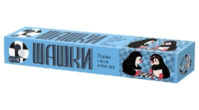 Игра настольная. Шашки (мягкое поле) от интернет-магазина Континент игрушек