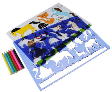 Трафарет для рисования от интернет-магазина Континент игрушек