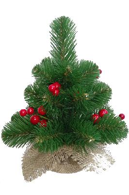 Ель сувенирная 25 см от интернет-магазина Континент игрушек