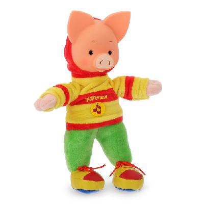 Мягкая игрушка "Хрюша" 25 см. озвучка V72827/25X 4016256