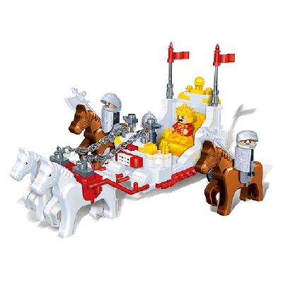 Конструктор Карета короля, 195 деталей, 33х24х7см  Banbao (Банбао) от интернет-магазина Континент игрушек