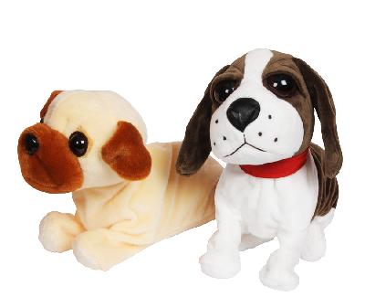 Мягкая Собака механ муз