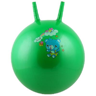 Мяч-прыгун 45см с рожками 350гр