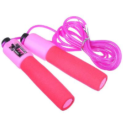 SILAPRO Скакалка со счетчиком, пластик, ПВХ, 2,8м х 4,2мм, 