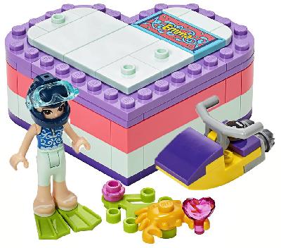 Конструктор LEGO Friends Летняя шкатулка-сердечко для Эммы от интернет-магазина Континент игрушек