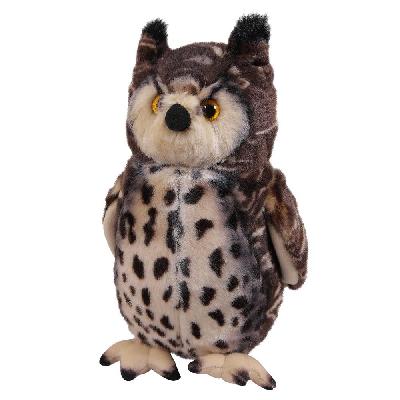 В дикой природе. Сова серая, 30 см игрушка мягкая